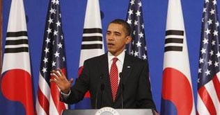 Obama leaves South Korea, brings Asia tour to end
